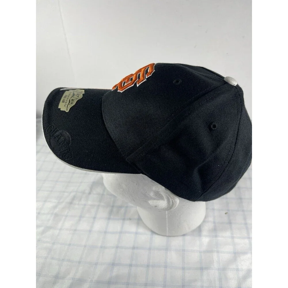 San Francisco Giants Hat '47 Brand Twins Enterprise Sonic MVP Cap Black OSFA